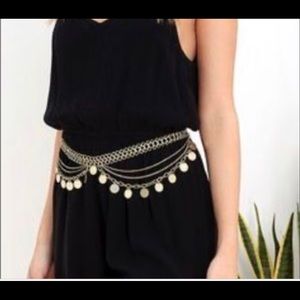 LF coin chain belt